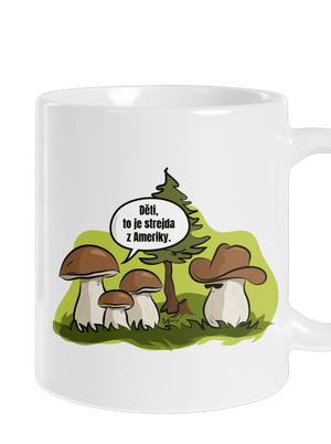 Strejda z Ameriky klasický hrnek White