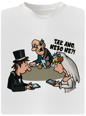 Svatební obřad dětské sportovní tričko White