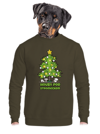 unisex mikina bez kapuce