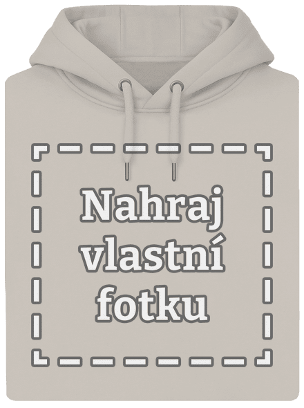 Vlastní potisk unisex mikina premium Pastel Macchiato