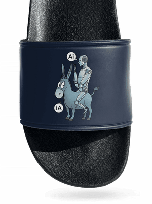 Osel a AI pantofle Navy