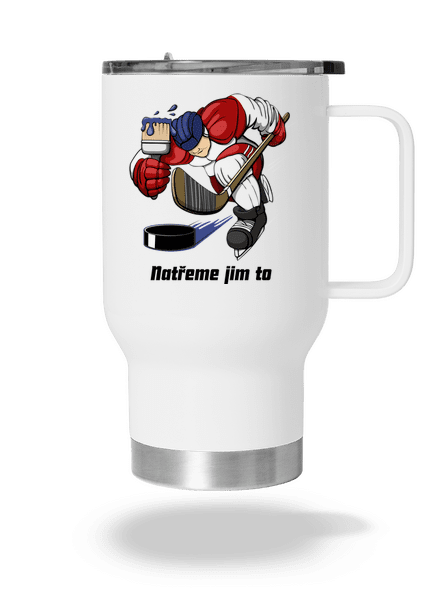 Natřeme jim to - Hokej termohrnek White
