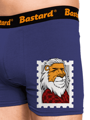 Můj prezident boxerky Blue Navy