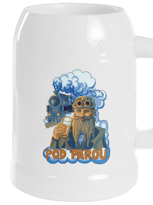 Pod parou půllitr White