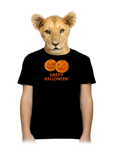 Grepy Halloween dětské tričko Black