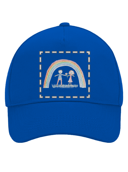 Dětské kresby - nahraj vlastní kšiltovka baseballka Bright Royal