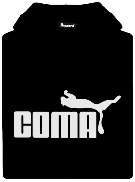 Coma pánská mikina klokanka Black