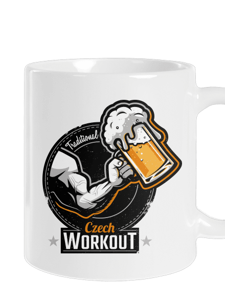 Czech Workout klasický hrnek White