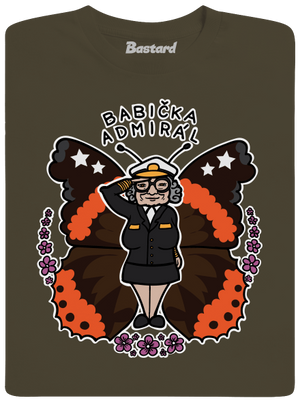 Babička admirál pánské dlouhý rukáv Urban Khaki