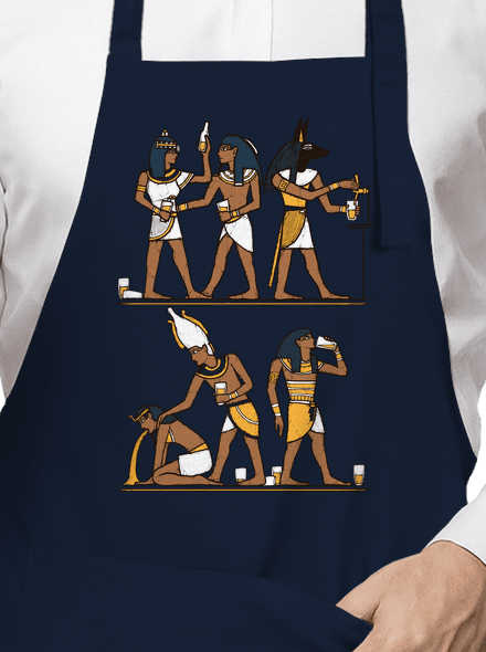 Egyptská párty zástěra Navy
