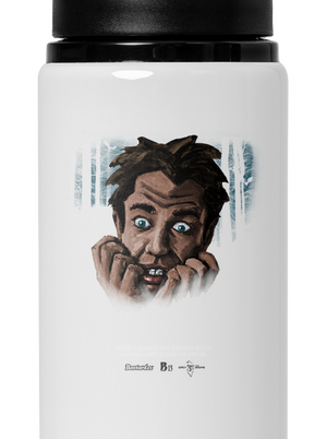 B13: Tvoje noční můra lahev na vodu White