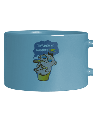 Boss hrnek makronka Blue Macaron