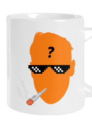 Thug life velký hrnek White