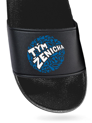 Tým ženicha pantofle Black Black
