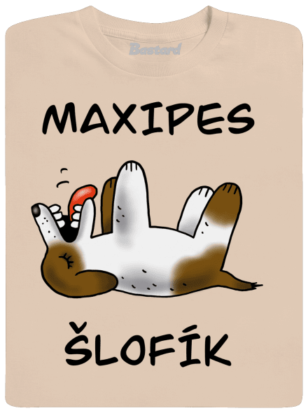 Maxipes Šlofík pánské tričko Sand