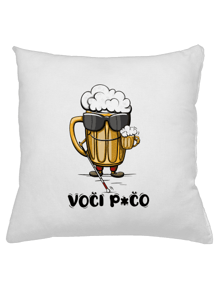 Voči p*čo polštář White