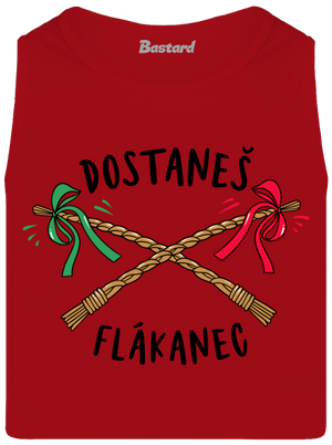 Flákanec pánské tílko Red