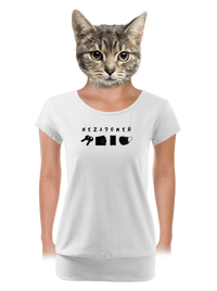 dámské tričko s lemem