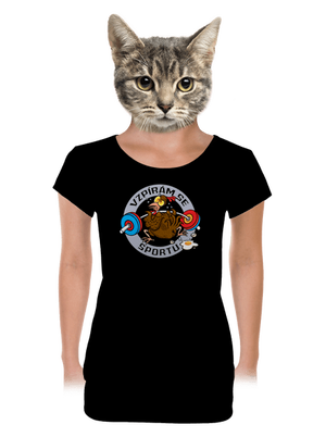 dámské tričko s lemem