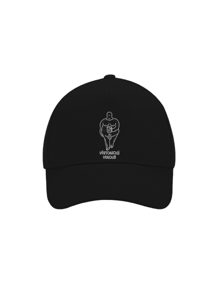 Věstonický Venouš kšiltovka baseballka Black