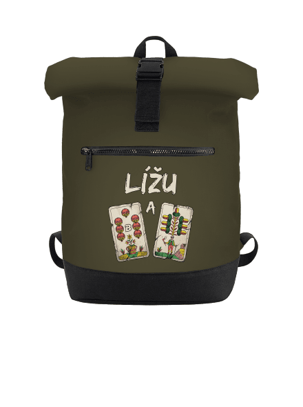 Kule a žaludy batoh Military Green