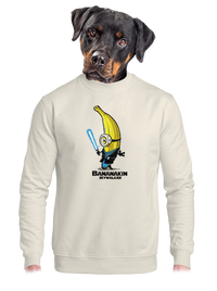 unisex mikina bez kapuce