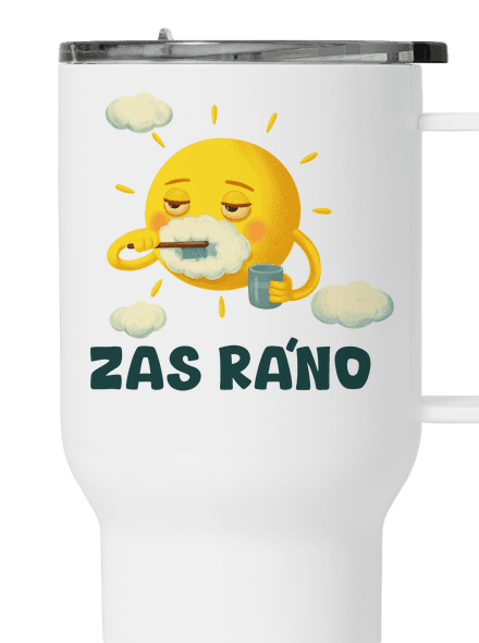 Zas ráno termohrnek White