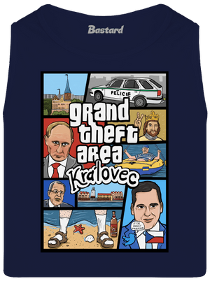 Královec pánské tílko French Navy