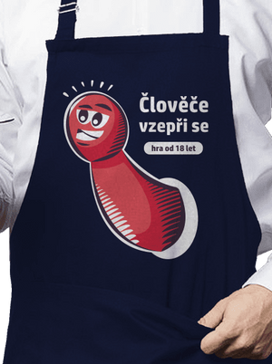 Člověče vzepři se zástěra Navy