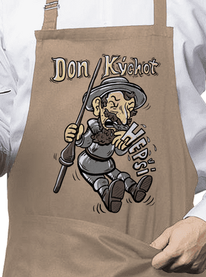 Don Kýchot zástěra Rope