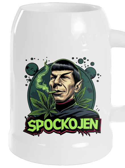 Spockojen půllitr White