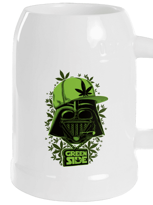 Green Side půllitr White