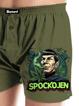 Spockojen pánské trenky Khaki