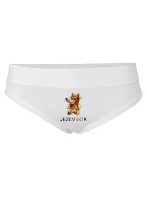 Jezevčičík dámské kalhotky White