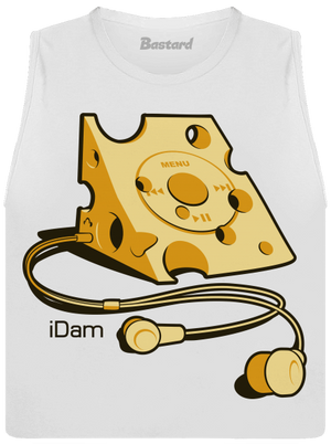 iDam dámské tílko volné White