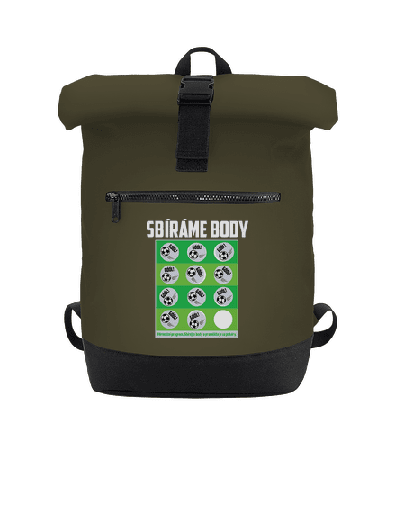 Sbíráme body - fotbal batoh Military Green