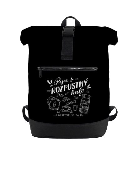 B12: Piju rozpustný batoh Black
