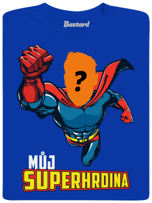 Můj superhrdina dětské tričko Royal Blue