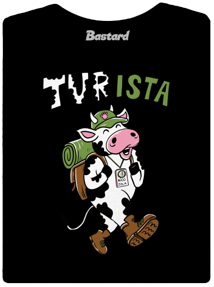 Tur na cestách dámské tričko Black