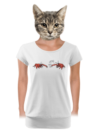 dámské tričko s lemem