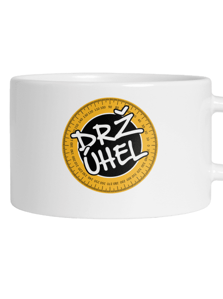 Drž úhel hrnek makronka White