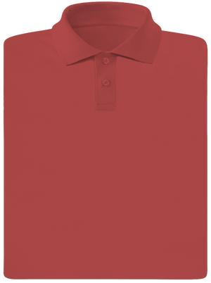 Bez potisku pánská polokošile Burgundy