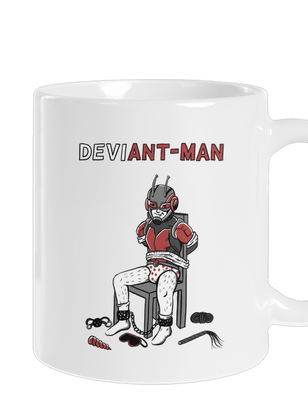 DeviAnt-man klasický hrnek White