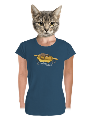 Miluju válení dámské tričko premium Petrol Blue