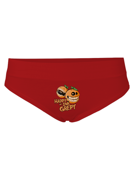 Happy grepy dámské kalhotky Red Mal