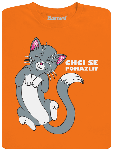 Chci se pomazlit dětské tričko Orange