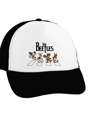 Beatles kšiltovka truckerka Black cap