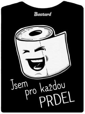 Prdel dámské tričko premium Black