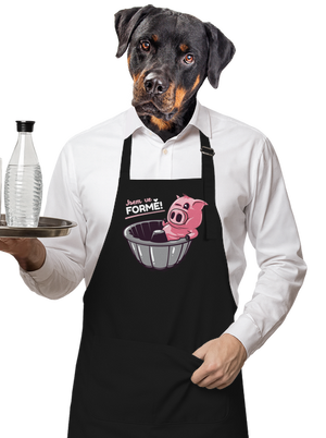 Ve formě zástěra Black