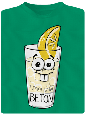 Láska na beton dětské sportovní tričko Kelly Green Mal